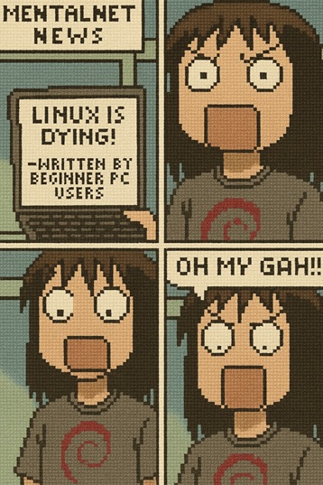 Linux Is Dying! (According to noobs)